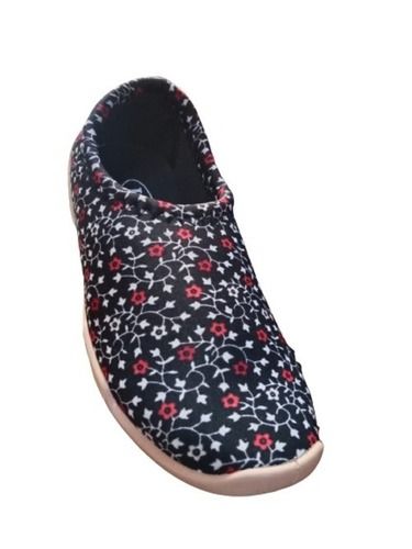 Casual Wear Fabric Pu Sole Slip On Shoes For Women