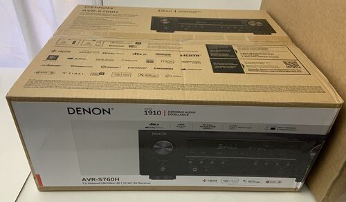 Denon AVR-S760H 7.2 Ch AV Receiver