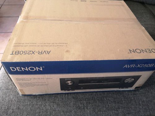 Denon AVR-X250BT 5.1 Ch. 4K Ultra HD AV Receiver with Bluetooth