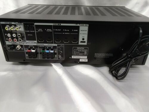Denon Avr X550Bt 5.2 Channel 130W Dolby Ture Hd And Dts Hd, 4K