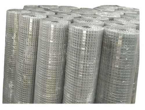 Polished 2 Meter Long Mild Steel Welded Mesh Roll Aperture: 12 Mm