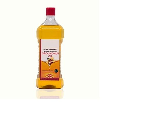 1 Liter Organic Natural Healthy Hydrogenated Refined Cooking Groundnut Oil 