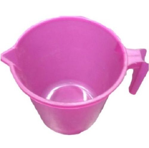 Pink 205 X 150 X 170 Mm Round Plastic Bath Mug