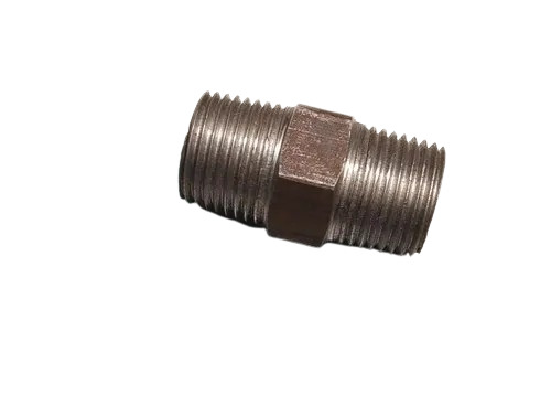 30 Mm Long Aisi Standard Mild Steel Round Hex Nipple