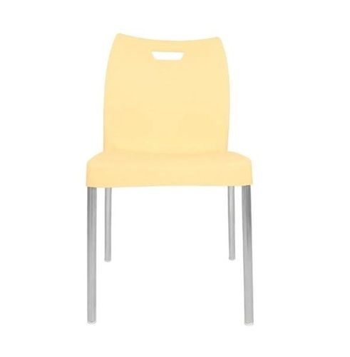 Machine Made 50 X 43.5 X 85 Cm Plastic Standard Cafe Chair