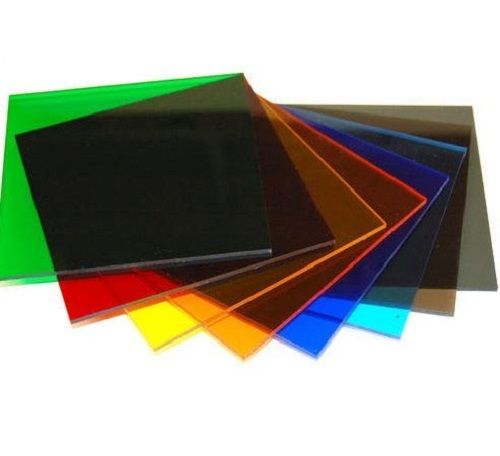 Multicolor 8 X 4 Feet Rectangular Acrylic Plastic Sheet For Windows And Wall Partitions