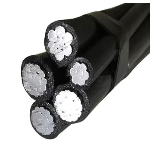 Aluminum Pvc Insulated Flat Stranded Conductor Aerial Bunch Cable  Dielectiric Strength: N/A Newtons Per Millimetre Squared (N/Mm2)