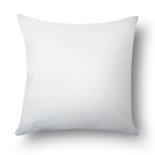 White Comfortable Fluffy Plain Square No Zipper Non-Woven Cotton Cushion Filler