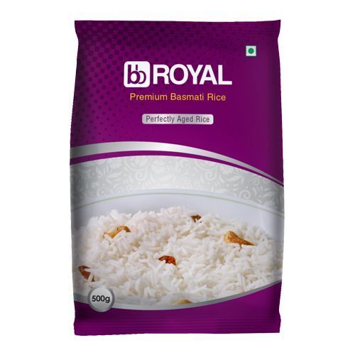 High In Protein Medium Grains White Basmati Rice For Cooking Use