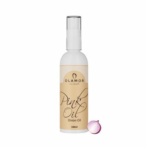 Olamor Pink Onion Hair Growth Oil, 100ml For Women