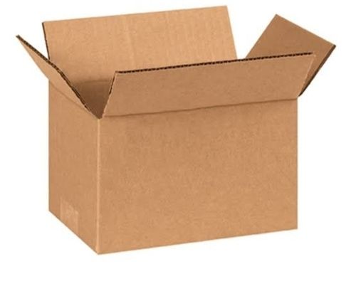 Recyclable Four Side Folding Brown Corrugated Paper Packaging Boxes