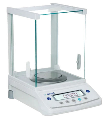 10X9X20 Inches Portable Glass And Steel Digital Electronic Analytical Balance Accuracy: 0.01 Mg