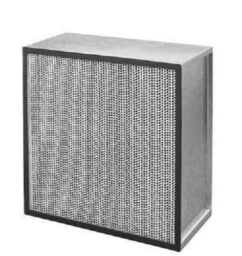 Silver 24X24X12 Inch Stainless Steel Non Woven Hepa Filters For Industrial Purpose