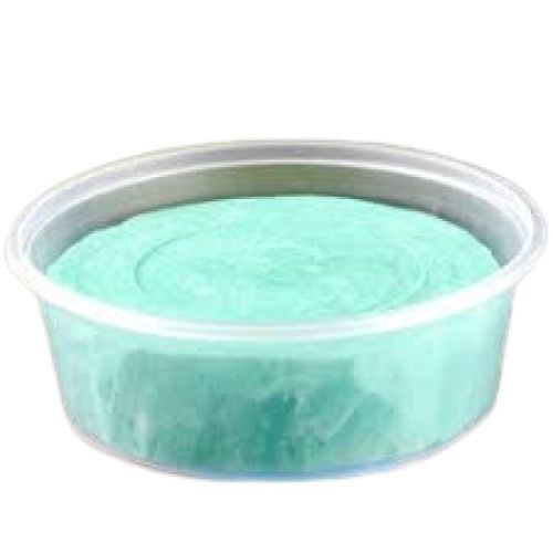 Green 250 Grams Round Shaped Raw Material Dish Washing Soap For Utensils Cleaning