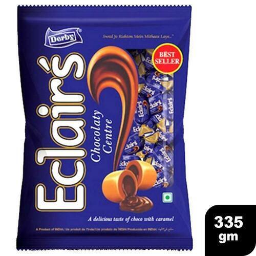 Derby Caramel Eclairs Chocolate Candy 335 g (Chocolaty Center)