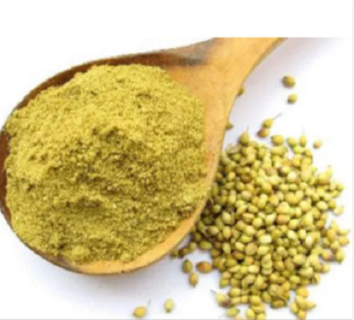 Green Natural Floral And Citrusy Taste Raw Dried Coriander Powder