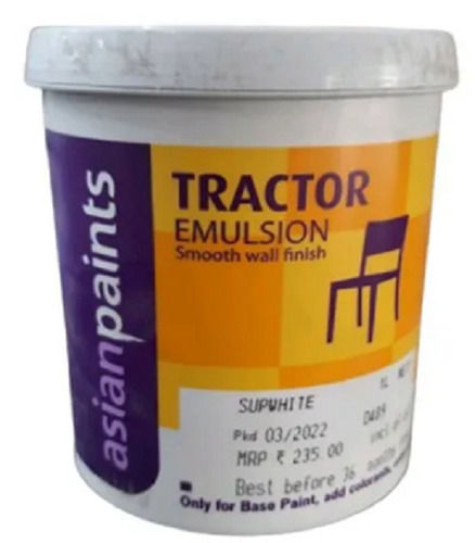 1 Liter Titanium Dioxide Tractor Emulsion Paints Application: Interior And Exterior