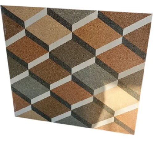 Multicolor 24X24 Inch Rectangular Polished Ceramic Floor Tile