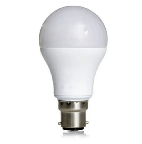 White 9 Watt 220 Voltage Round Plain Plastic Led Bulbs For Outdoor And Indoor