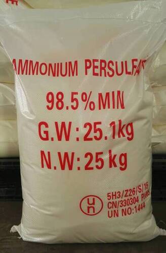 98.5% Min Ammonium Persulfate White Monomeric Crystal