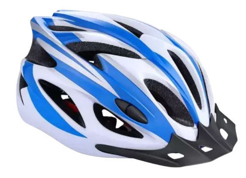 Adjustable Strep And Open Face Printed Abs Plastic Cycle Helmet For Unisex