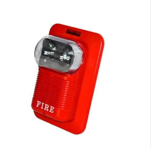 Flasher Strobe Alarm Hooter For Offices, Size 12x5x3cm