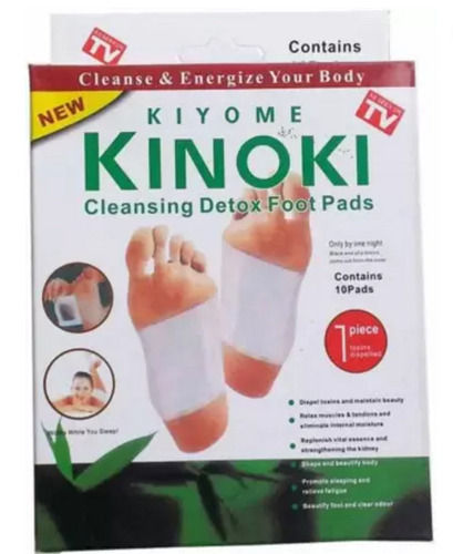 White Pack Of 10 Pads Foot Patches For Skin Soothing And Pain Relief