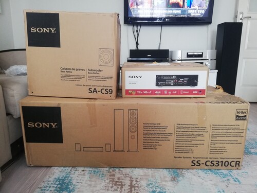 Sony STR-DH790 7.2-ch Receiver, 4K HDR, Dolby Vision, Dolby Atmos, DTS:X, & Bluetooth with Complete SONY 8 Speaker System Bundle