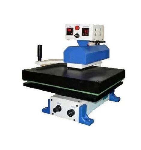 Blue 17 X 21 Inch Painted Surface Electric Automatic Fusing Machine For Industrial