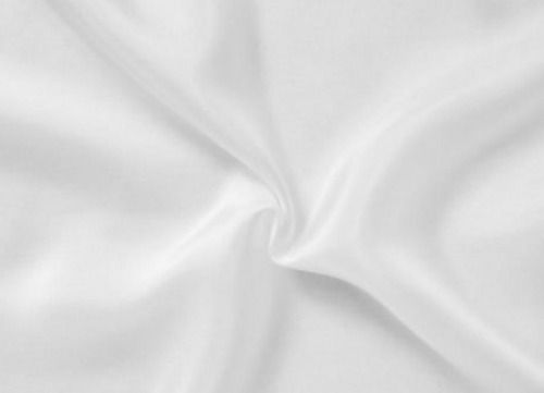220 Gsm 15 Meter Long Bright Plain Silk Fabric For Garment