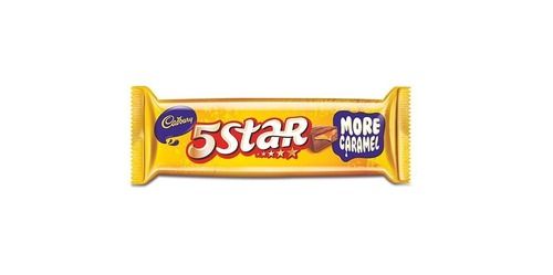 Delicious Cadbury 5 Star Caramel Chocolate