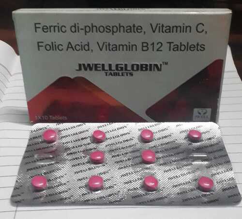 Ferric Di Phosephate Vitamin C Folic Acid Vitamin B12 Tablets