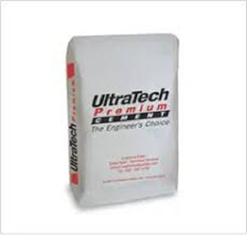 100 Percent Purity Corrosion Resistant 53 Grade Ultratech Cement For Building Construction