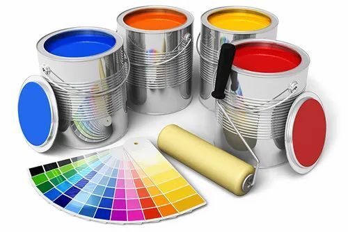 Multicolor Eco-Friendly Non Fading Industrial Paints