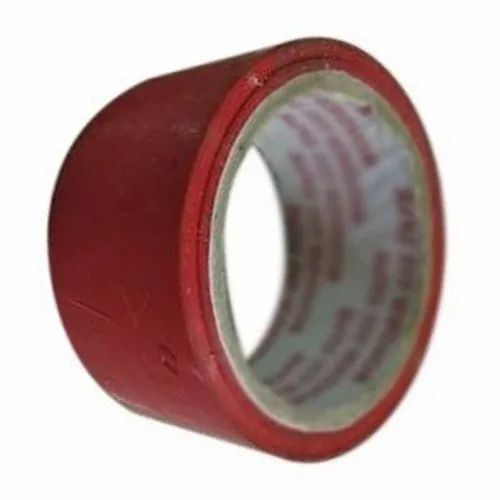 Single Sided Red Bopp Waterproof Adhesive Tape For Sealing Box