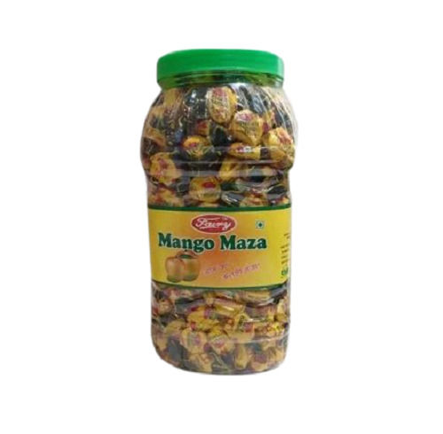 Sweet And Tasty Solid Mango Flavored Candy With 6 Months Shelf Life