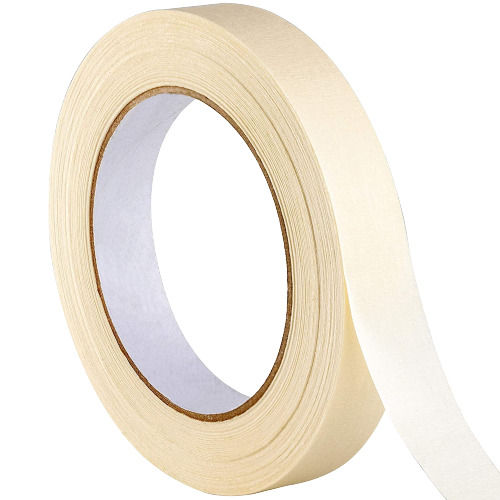 25 Meter Long Single Sided Plain Paper Masking Tapes