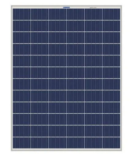 3.5X2.5X3.5 Foot 165 Watt And 440 Volt Polycrystalline Solar Panel Number Of Cells: 32