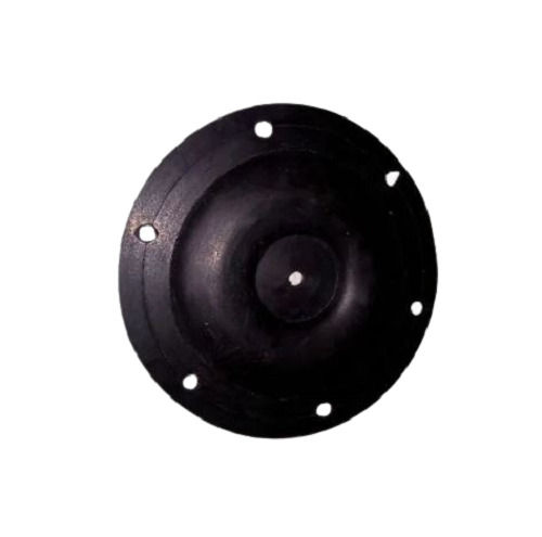 3 Mm Thick Round Plain Lightweight And Durable Rubber Diaphragm Ash %: 1%