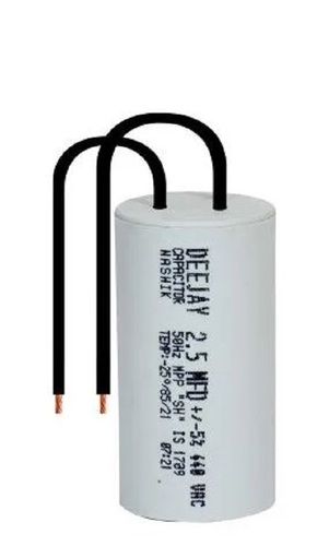  4 Mfd Capacitance Plastic Ceiling Fan Capacitor Application: General Purpose