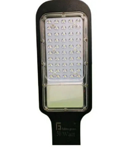 50 Watt Plastic And Glass Rectangular Electric Led Street Light Color Temperature: 6500 Kelvin (K)