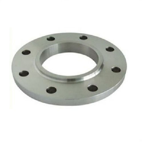 Silver 6 Inches Machine Parts Steel Round Forged Flanges For Industrial