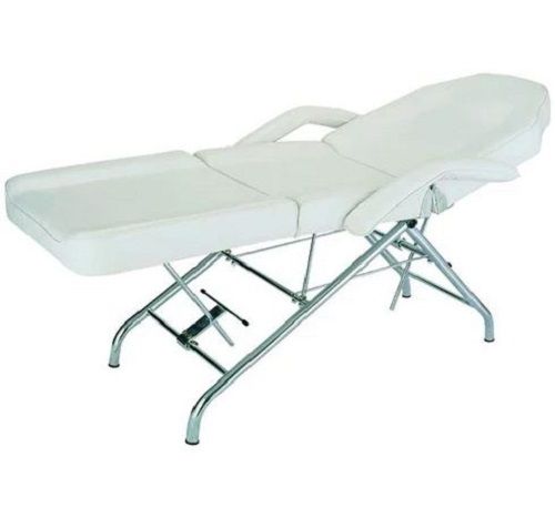 6x3 Feet Rectangular Steel Legs 3 Fold Facial Massage Bed