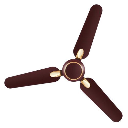 Metal Body Brown Electricity Air Cooling Ceiling Fan