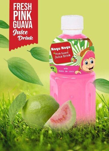 Nogu Nogu Fresh Sweet Pink Guava Juice Drink