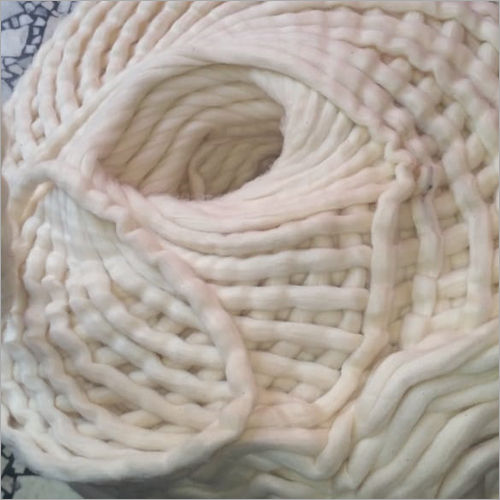 Plain White Cotton Wick For Religious And Worship Use