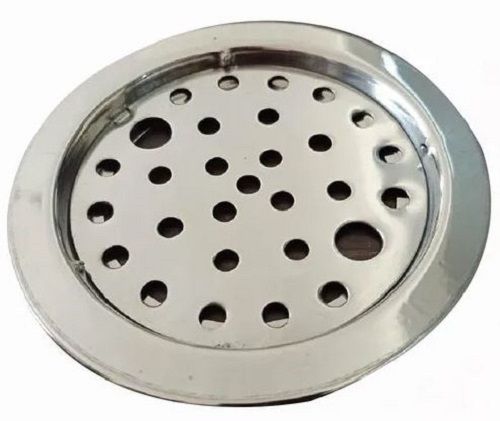 Round Polished Stainless Steel Floor Drain For Bathroom