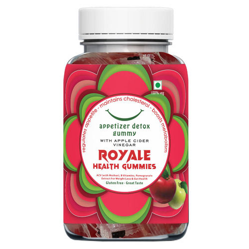 Royale Health Acv Gummies With Apples, Beetroot And Pomegranate Shelf Life: 18 Months