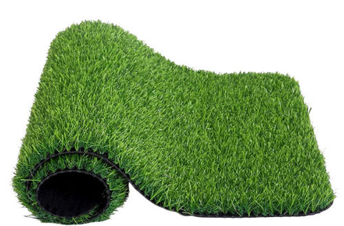 Green Woven Back Artificial Grass Pvc Turf Mats For Outdoor And Home