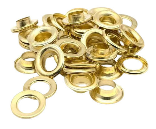 0.5 Inch Diameter Round Brass Eyelets For Garments